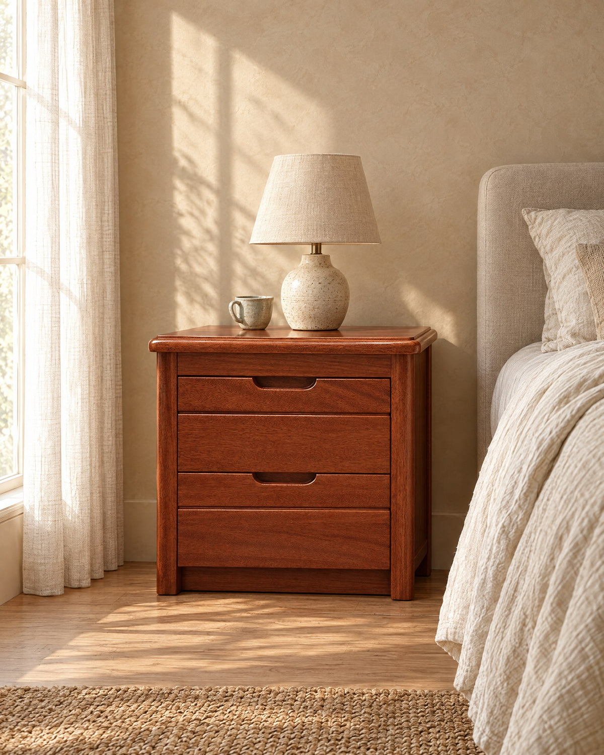 Two deep drawers