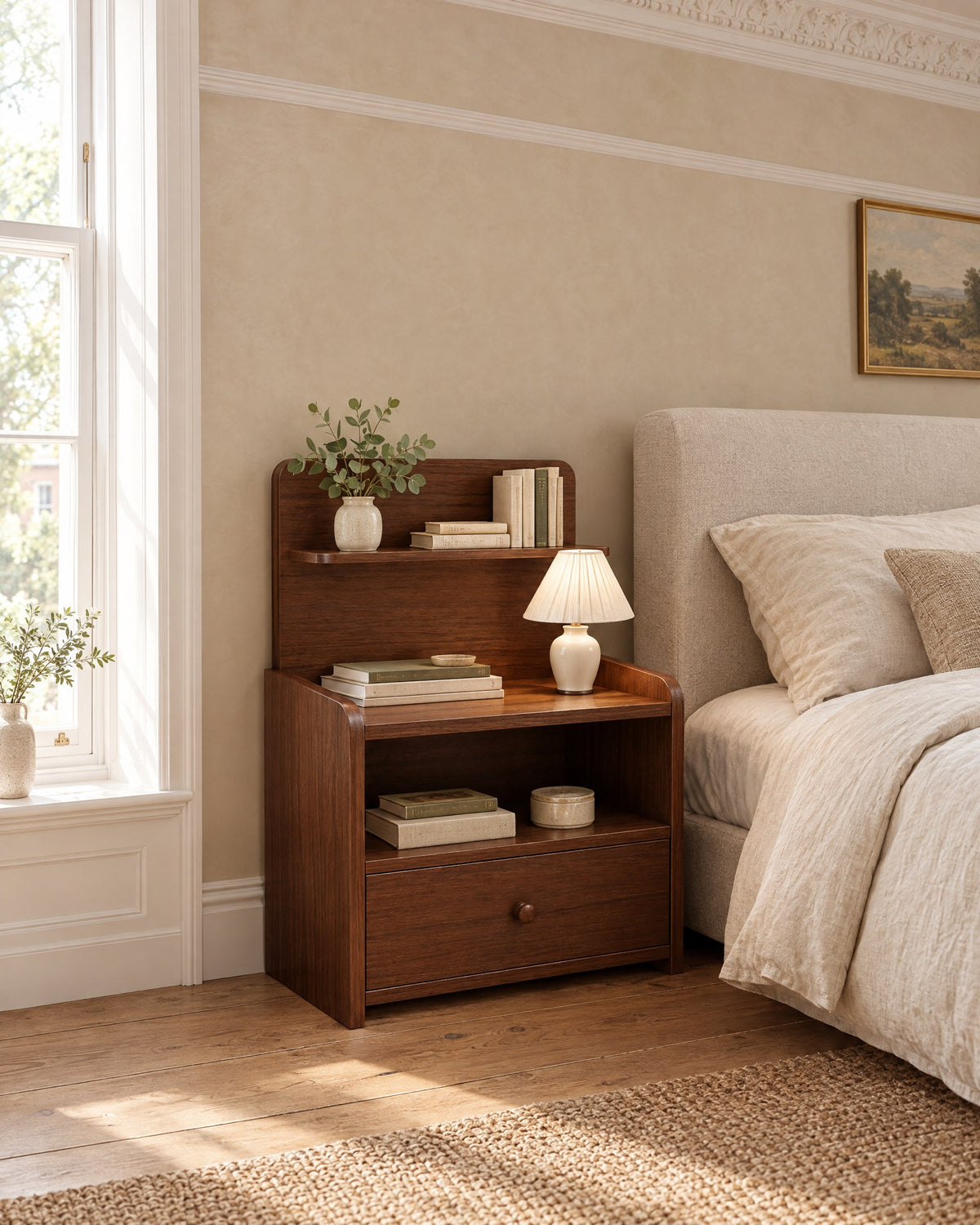For tight spaces and higher beds