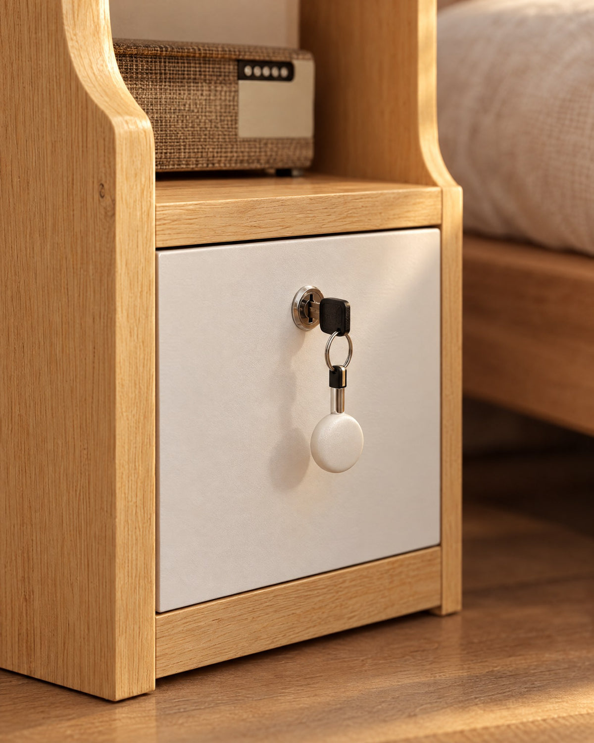 A drawer that locks