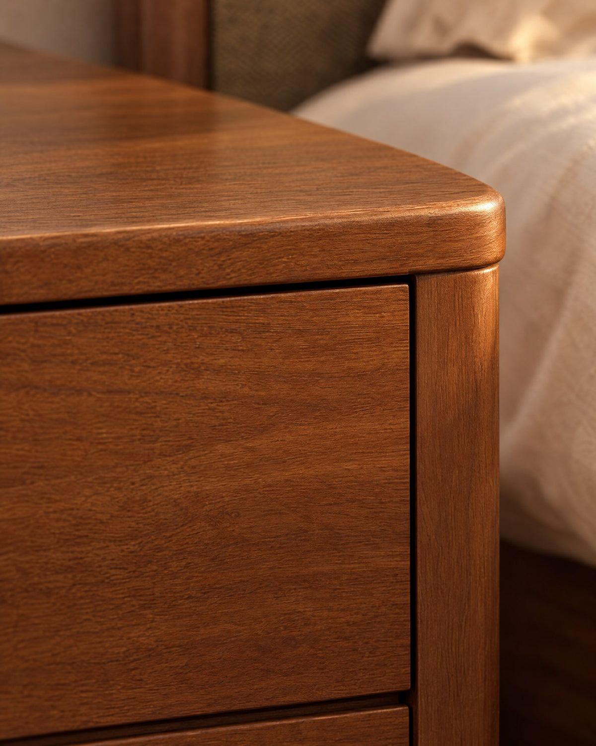 Two drawers, no handles