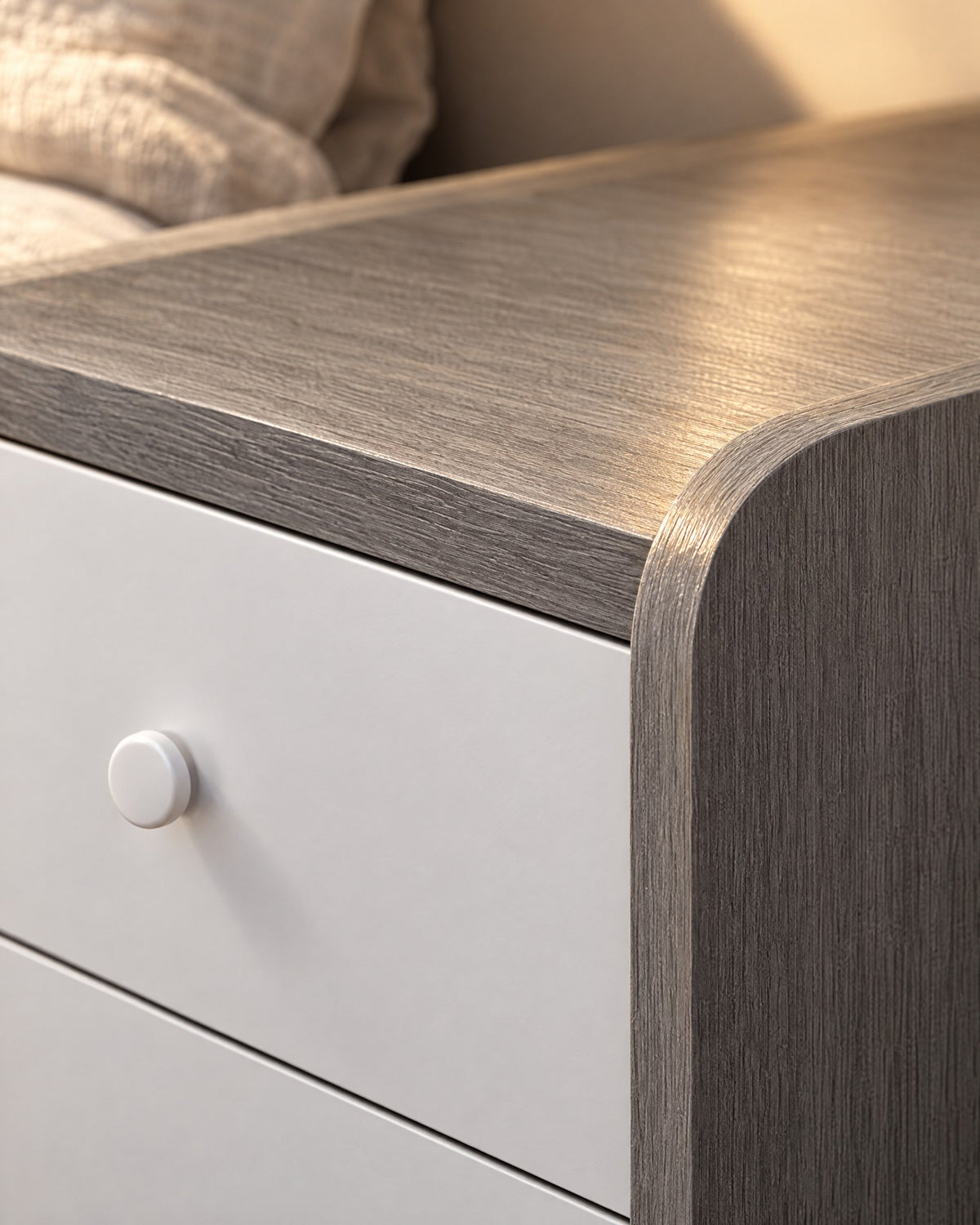 Curved sides, no sharp corners