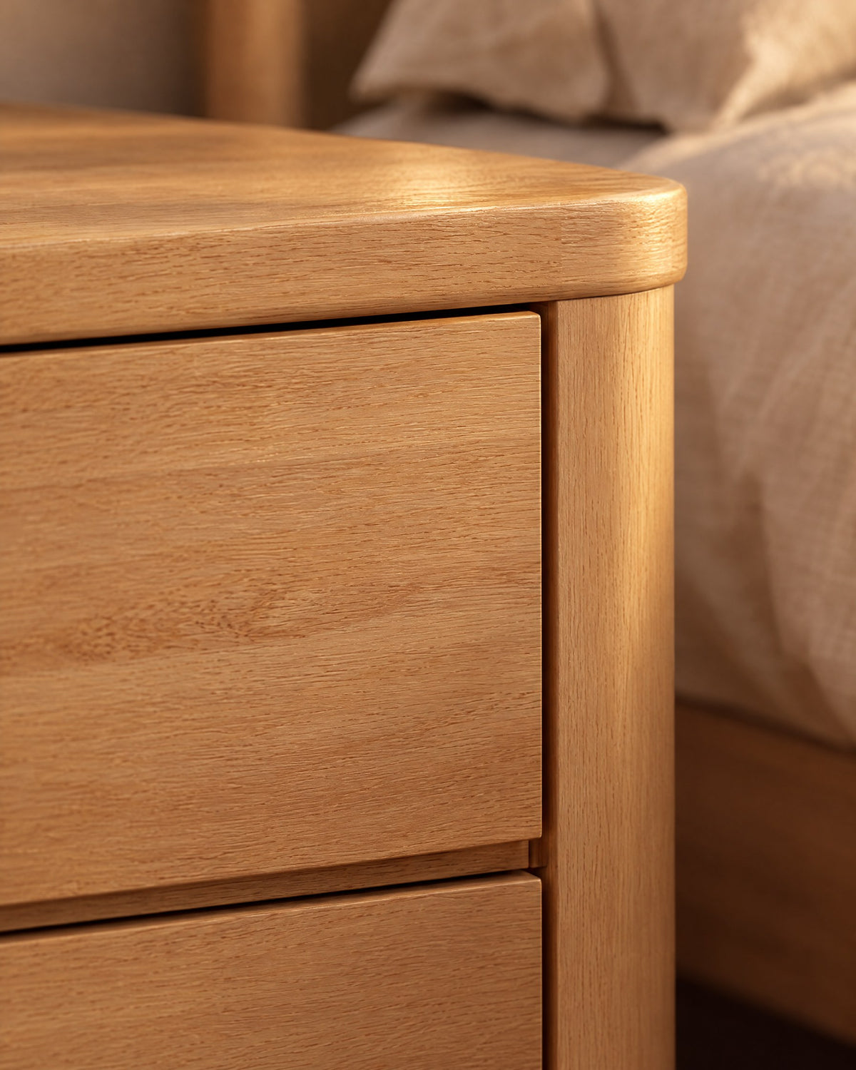 Two flush drawers