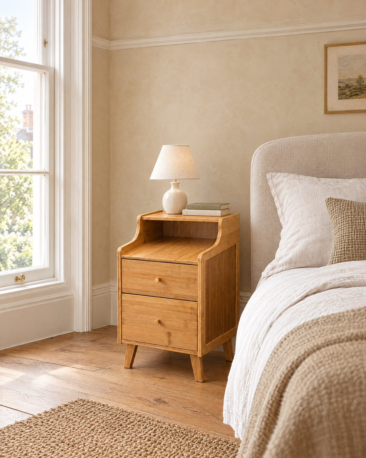 The warmth of natural bamboo