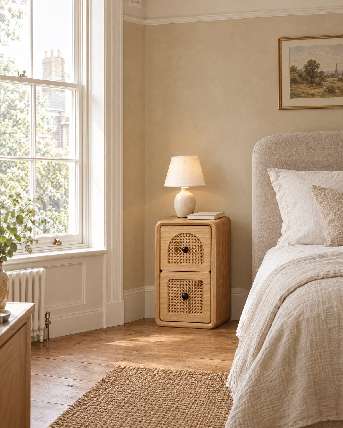 Softly rounded, naturally warm