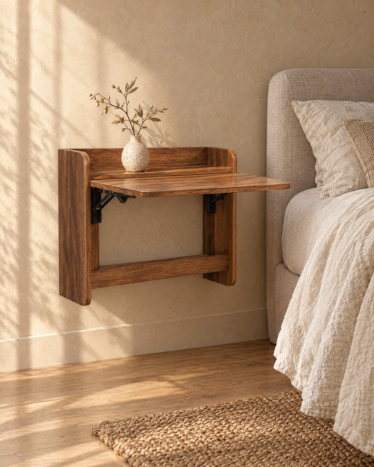 A ledge that stays in use