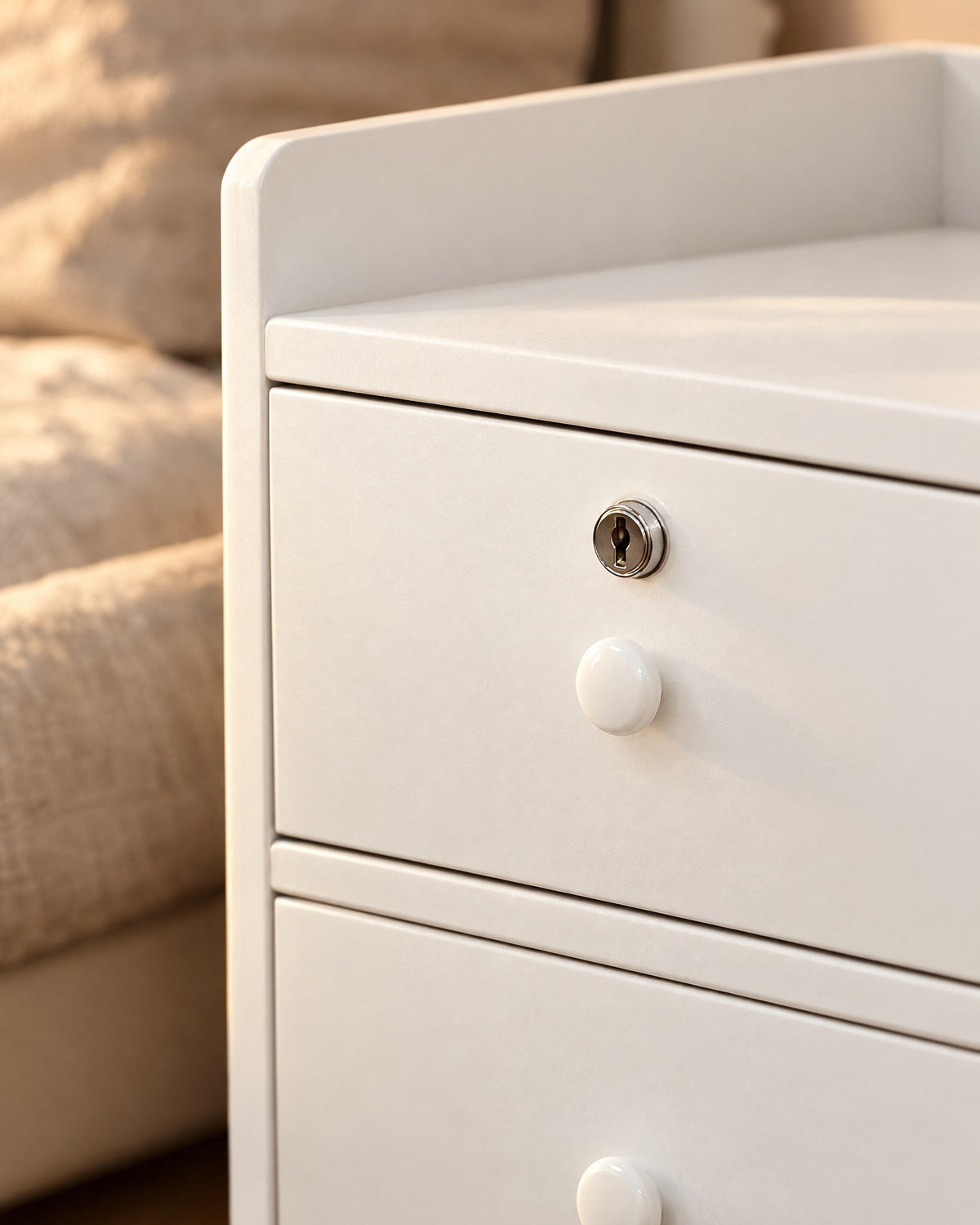 A drawer that locks